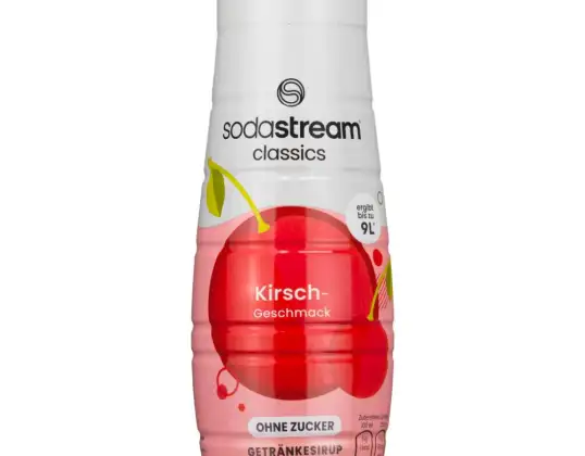 Sirope de cereza SodaStream sin azúcar 440ml