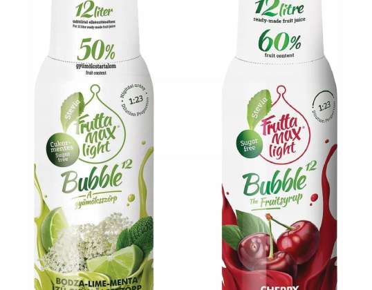 FruttaMax Syrup LIME MINT WITHOUT LIGHT 500ml FruttaMax Syrup CHERRY LIGHT 500 m