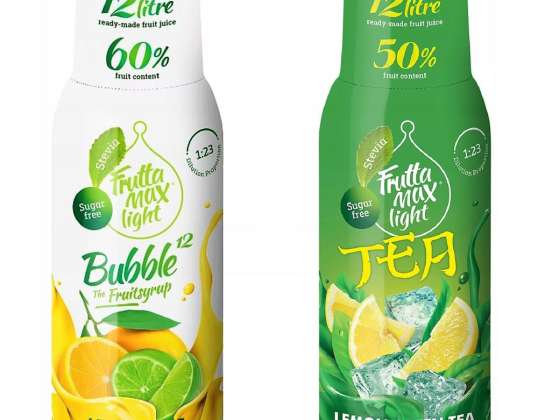 FruttaMax Syrup LEMON LIME LIGHT 500 ml ICE TEA LEMON GREEN Light 500 ml