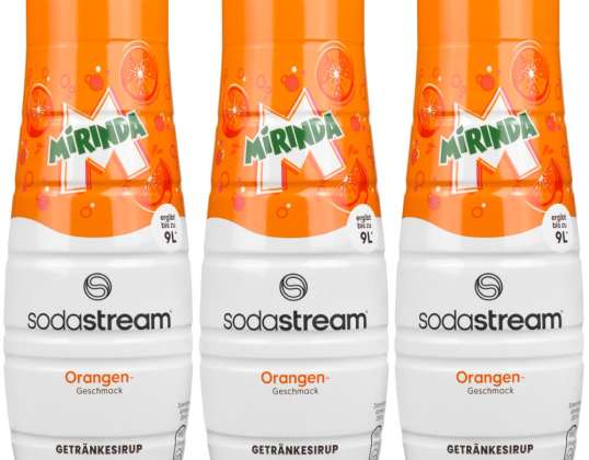 3x SodaStream Mirinda Siroop
