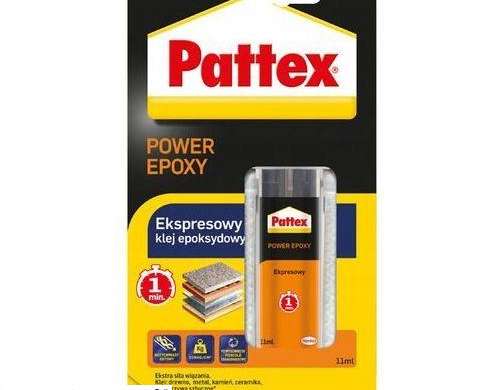 Pattex Power Adhésif Époxy Express Époxy 1 min 11ml