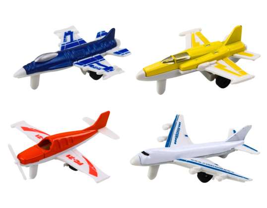 Šareni mlazni avionski set 1:400 4 kom