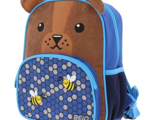 Рюкзак дитячий BEJO PUFFY PUFFY 9982 СИНІЙ ВЕДМІДЬ