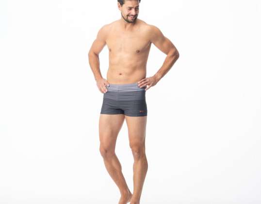 AQUAWAVE Shorts Boxer de Natação Masculino STRIPE STRIPE 76205 GREY STRIP XXL
