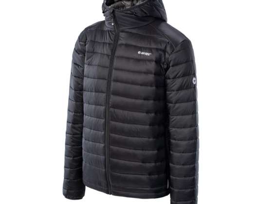HI TEC Veste d’hiver matelassée pour homme CARSON CARSON 26451 NOIR XXL