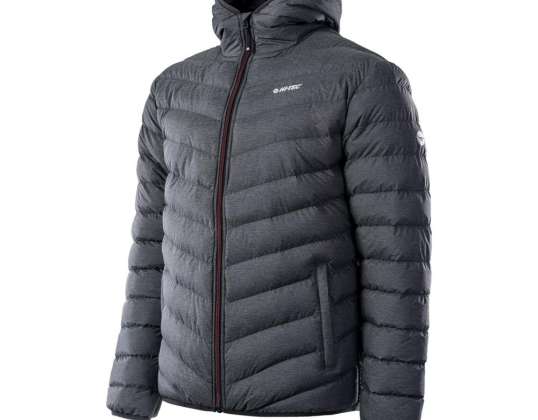HI TEC Veste d’hiver matelassée pour homme SORNE SORNE 65507 E MEL/ANT/ME XL