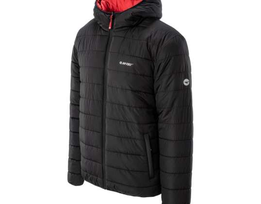 HI TEC VESTE D’HIVER MATELASSÉE POUR HOMME HAIMO HAIMO 26440 NOIR/SALSA M