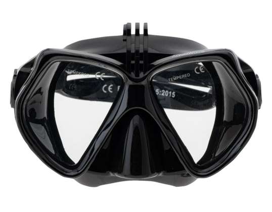 AQUAWAVE Tauchmaske TRIEYE MASK TRIEYE MASK 38491 SCHWARZ