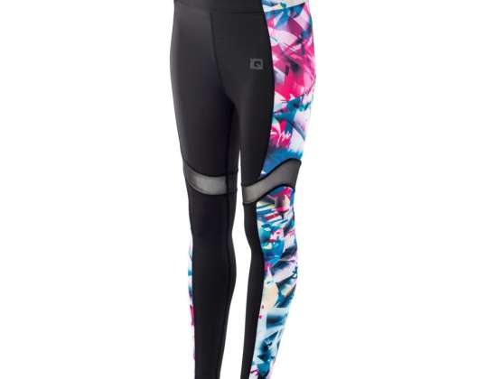 IQ CROSS THE LINE Women's Leggings MALIA WMNS MALIA WMNS 37203 BLK/FIORA S