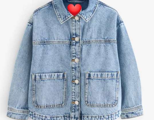 Branded denim jackets for kids, outlet, clearance, high street.