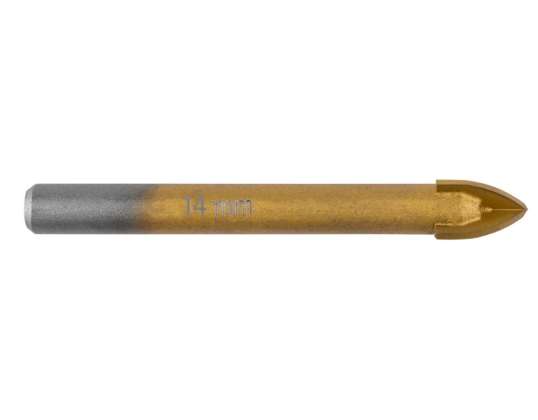 TiN Universalbohrer. ca. 14 mm