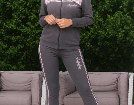 Antracita &amp;#039; Australiano&amp;#039; Chándal Homewear para Mujer AF40