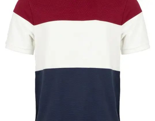 Roadsign T-shirt męski navy-white-bordeaux Roadsign theme 2 STREFA MAREK \ ROADSIGN \ ON \ KOSZULKI