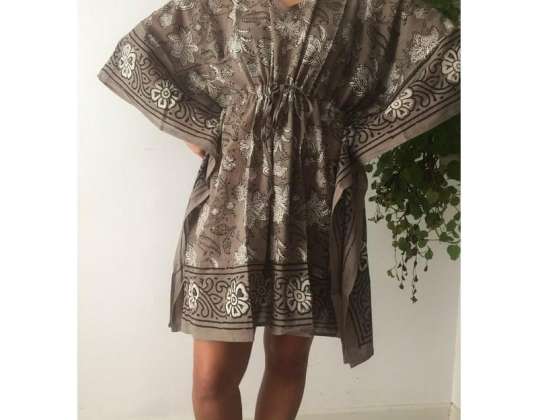 LEVERANCIER Kaftan Jurken India groothandel - 350 stuks ASSORTI