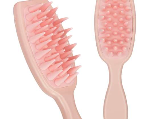 Brosse Tête de Masseur Rose Clair