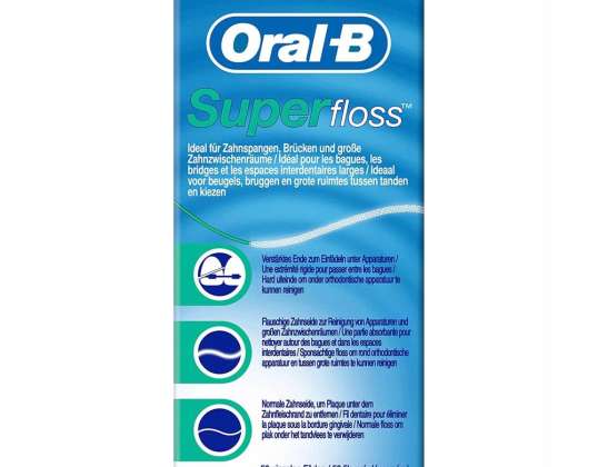 Fil dentaire Oral-B SuperFloss