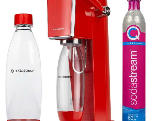 SodaStream Art Rød Saturator En Flaske