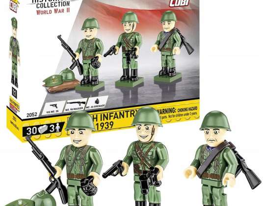 Ladrillos COBI 2052 INFANTERÍA POLACA 1939