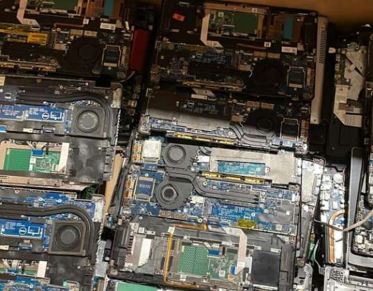 Portátiles Intel i3 / i5 / i7 | Generación 6 a 10 | Tableros modernos | Grado C | Sin RAM / HDD | Sin probar | 500+ Unidades | Acciones de NL