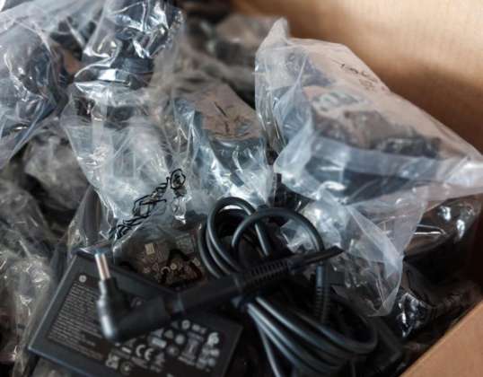 Cargadores para portátiles HP Blue Pin de 65 W | 19.5V 3.33A | Trabajo probado | 2000x Unidades | Venta al por mayor | Acciones de la UE