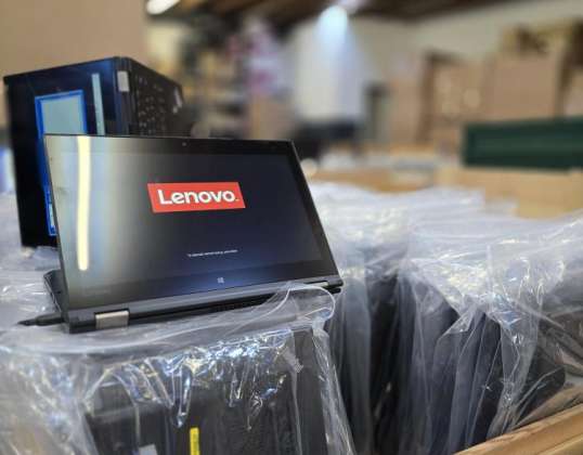 Ноутбуки Lenovo — i3 / i5 / i7 6-го / 7-го поколения | С оригинальными новыми зарядными устройствами | 500+ единиц | Класс B- | Склад в Германии