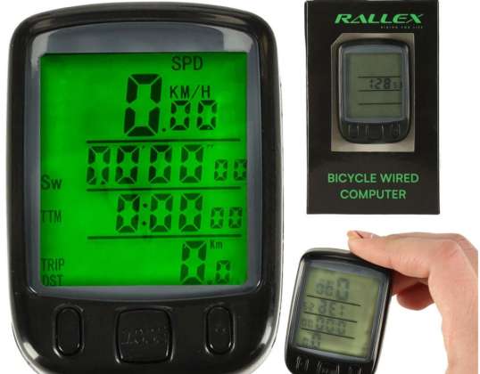 Bicycle computer speedometer waterproof wired 25 in 1