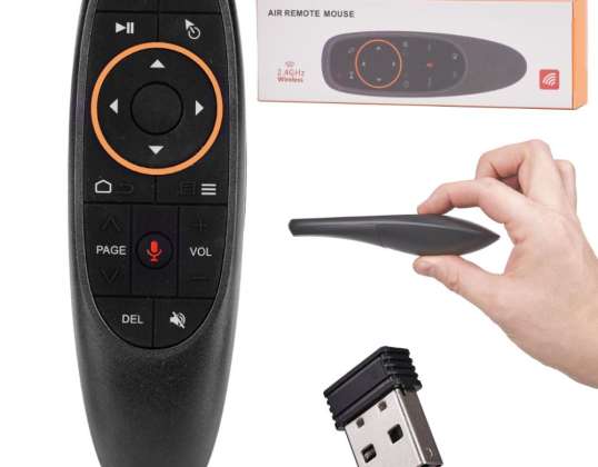 Télécommande Air Mouse G10 Smart TV Box Microphone X9