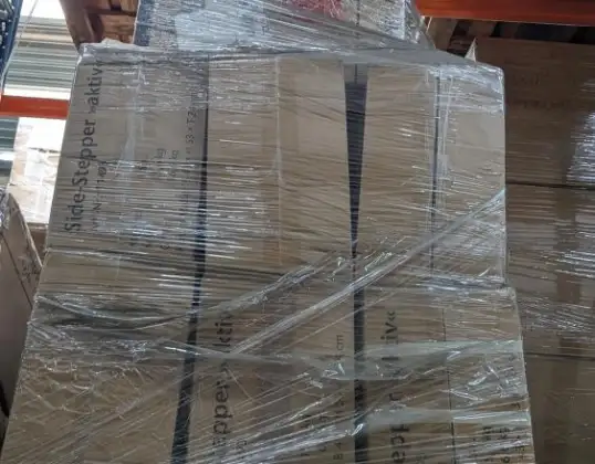 Yan Stepper Fitness Ekipmanları Palet üzerinde 18 adet