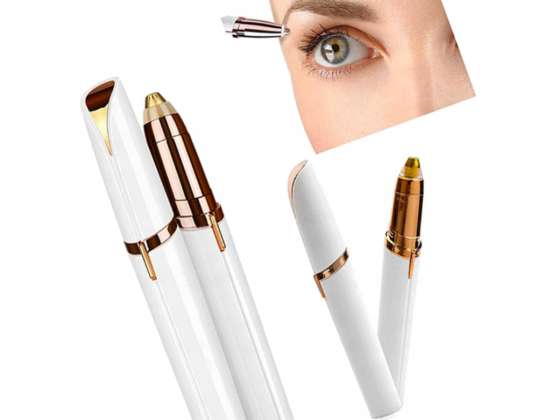 4-en-1 Femmes&amp;#039 ; s Tondeuse de précision – Sourcils, nez, oreilles et oreilles Visage | Alimenté par batterie, SKU : 017 (Stock en Pologne)