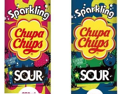 Chupa Chups EKŞI Çilek &amp; Yaban mersini 250ml | 01.08.2025 | 50 palet
