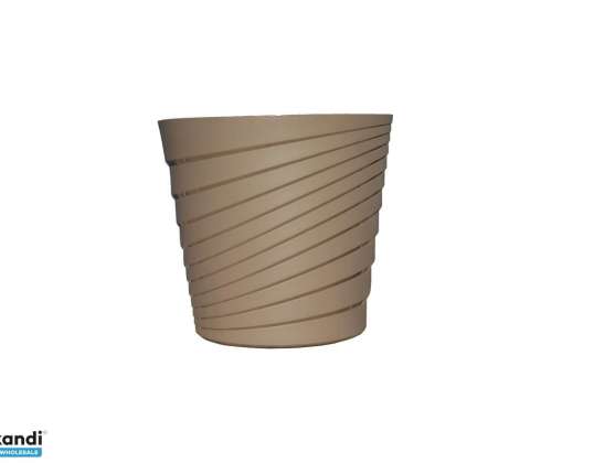 Virágcserép Swing 22cm Mokka