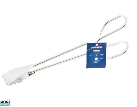 Fleischzange Metall 27cm eng 315