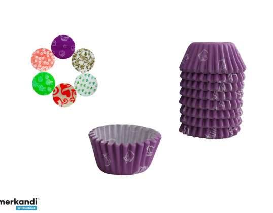 Muffinpapier Mini bunt/200 Stück eng 301