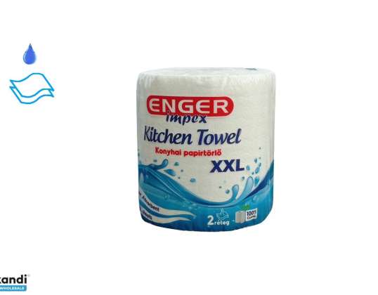 Papieren handdoek Enger 2-laags 1 rol 550 vellen