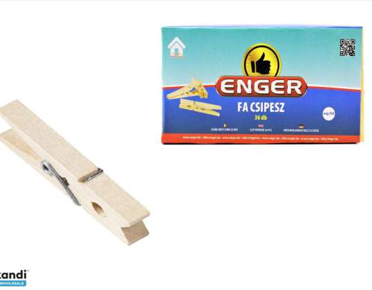 Pinzette Holz 36pcs eng 058