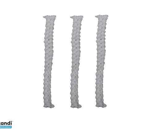 Fackeldocht 3 Stück 13cm eng 407