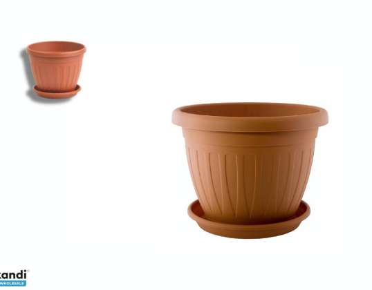Blumentopf Untersetzer Venecia 14cm Terra