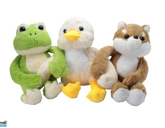 Plüschtiere Frosch Ente Fuchs Lu 43
