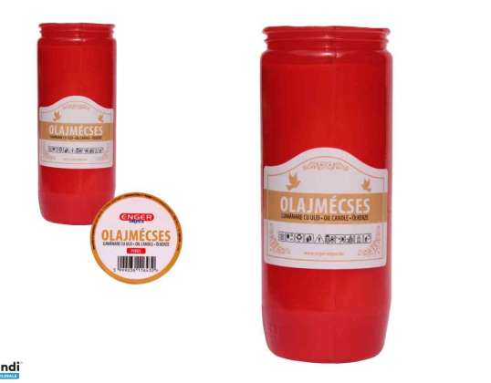 Öllampe Rot 180g 2,5 Tage Leuchtdauer