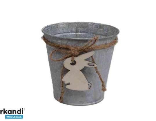 Blechtopf mit Logo 140 B 416/M D16.5 15H D12cm