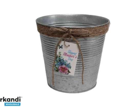 Pflanztopf aus Blech Muttertag 140 B 530/S D13 13H D9cm