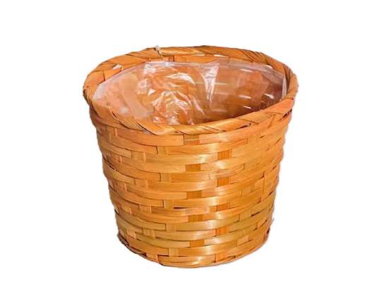 Bambus Pflanztopf Orange 66 32/O D17 H14cm
