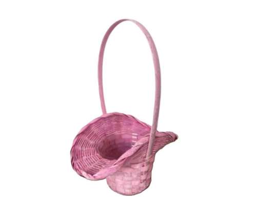 Bambus Flor. Antikrosa 66 54 A/PINK 22 17 H13/30cm