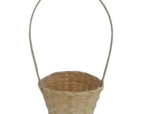Bambus Flor. Antik Weiß 66 38 A/WEISS D13 H9 5/29cm
