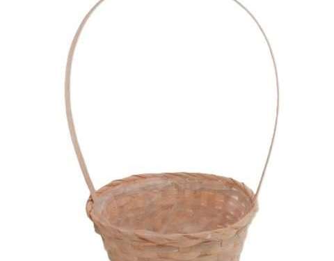 Bambou Flor. Ovale Antique Petit 66 22 A/ORANGE 25 18 H10/40cm
