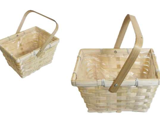 Panier en osier brique naturelle lf 66 24/NATURAL 19 14 5 H11/21cm