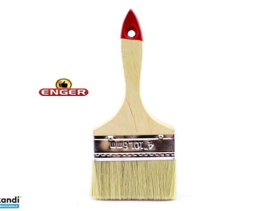 Bürste Holzgriff 4'' eng 126