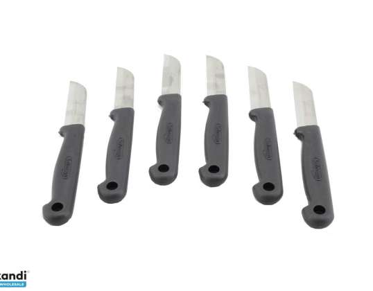 Couteau 6 pièces 9cm sol.