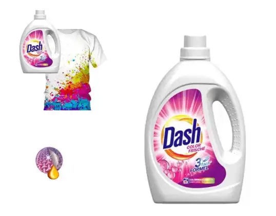 Dash Flüssigwaschmittel 2.625 Liter Farbe