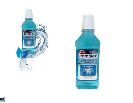 Mundwasser Komplex Blaue Minze 400ml